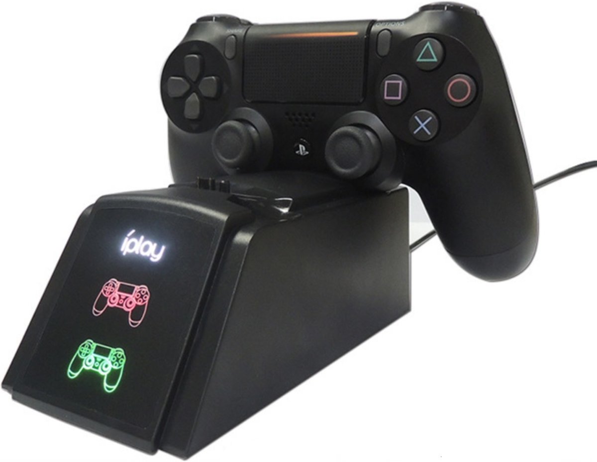 PS4 oplaadstation USB duo stand docking cooling station playstation 4 8719925390487